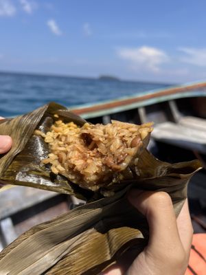 bahchang / zongzi  at Num Heng Vegetarian in Hat Yai