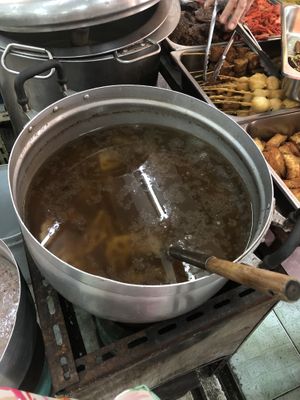 lotus root soup  at Num Heng Vegetarian in Hat Yai