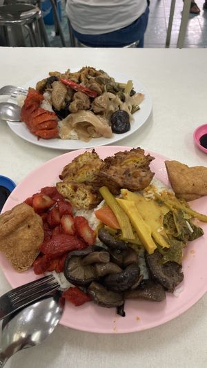 Meal 1  at Num Heng Vegetarian in Hat Yai