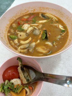   at Num Heng Vegetarian in Hat Yai