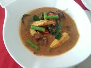 Looks and feels like meat... but its 100% vegan at Five Star J Restaurant in Pattaya