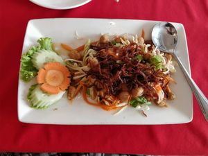 Phad Thai - vegan at Five Star J Restaurant in Pattaya