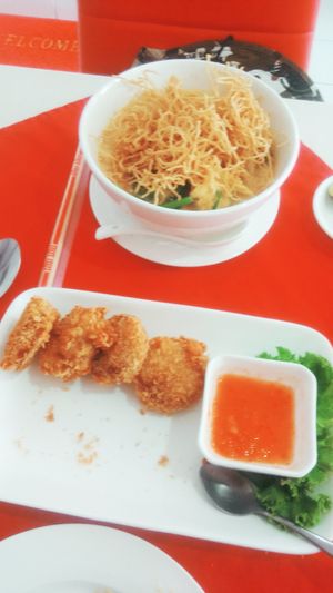 Khao soy at Five Star J Restaurant in Pattaya