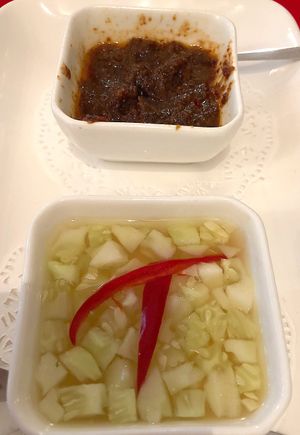 Sauces were great  at Five Star J Restaurant in Pattaya