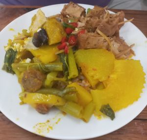 Lunch at Hesan Vegetarian in Phuket