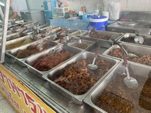 Buffet  at Hesan Vegetarian in Phuket