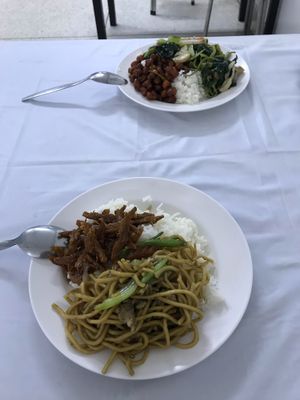 Has the best mock meats  at Hesan Vegetarian in Phuket