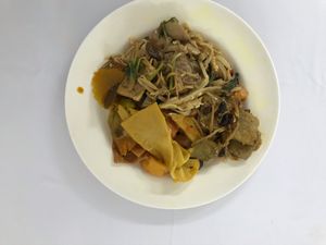 rice at Hesan Vegetarian in Phuket