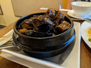 Tofu hotpot at Utopia Vegan in Dickson