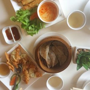 Appetizers  at Utopia Vegan in Dickson