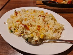 Fried rice at Utopia Vegan in Dickson