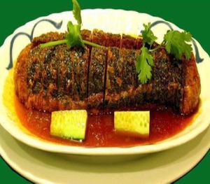 Asam Soy Fish at Utopia Vegan in Dickson