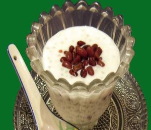 Sago Pudding at Utopia Vegan in Dickson