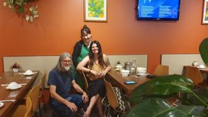 missed you both Stephanie and Paul at Utopia Vegan in Dickson