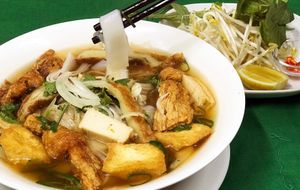 delicious v-Pho!!! at Utopia Vegan in Dickson