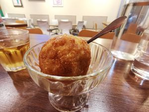 Deepfried Icecream at Utopia Vegan in Dickson