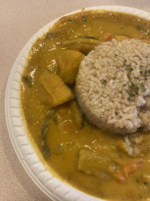 Coconut Thai Curry 😍  at Simply Food in Guam