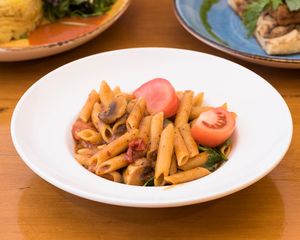 Penne Pasta at Raw Power Cafe in Auckland