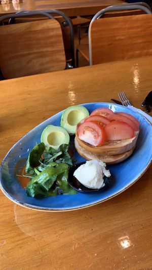 Bagel at Raw Power Cafe in Auckland