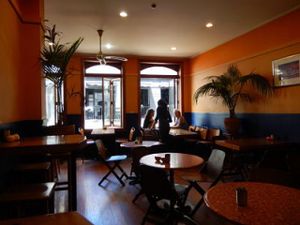 interior at Raw Power Cafe in Auckland