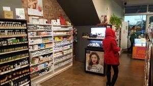 Products at Harvest Wholefoods in Auckland