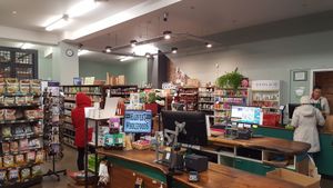 Checkout at Harvest Wholefoods in Auckland