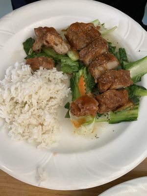 Oregano satay delight   at Welcome Chinese Vegetarian Cafe in Christchurch