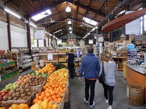 store interior at Commonsense Organics in Wellington