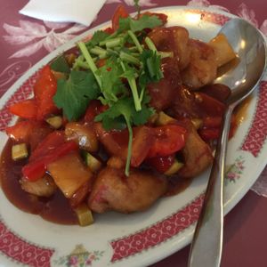 Sweet & Sour Pork at Tian Ran in Mermaid Beach