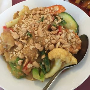 Satay Chicken at Tian Ran in Mermaid Beach