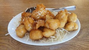 Honey Chicken at Tian Ran in Mermaid Beach