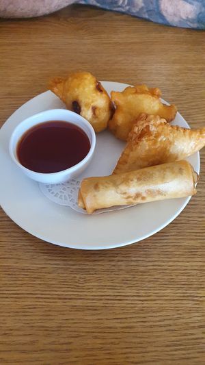 Mixed entree at Tian Ran in Mermaid Beach