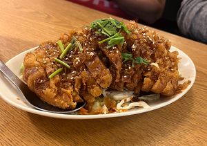 teriyaki chicken (to die for)  at Tian Ran in Mermaid Beach