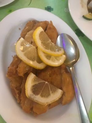 Lemon chicken  at Tian Ran in Mermaid Beach