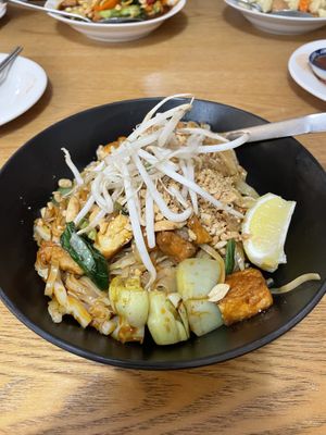 Classic pad Thai   at Tian Ran in Mermaid Beach