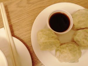 Homemade steamed dim sims at Tian Ran in Mermaid Beach