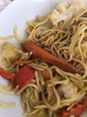 Old carrot  at Vegetarian Delight in Adelaide