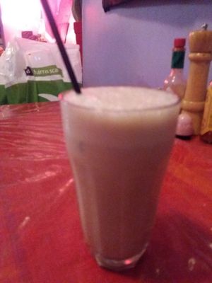 Carob smoothie at Vego's in Adelaide