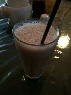 Chocolate milkshake at Vego's in Adelaide