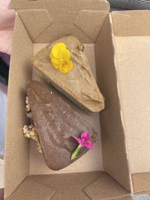 Raw vegan tiramisu   at Cardamom Pod in Byron Bay