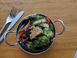 Small salad bowl at Cardamom Pod in Byron Bay