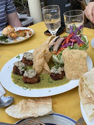 Signature dish!  at Wolf & Lamb Vegan in Nimbin