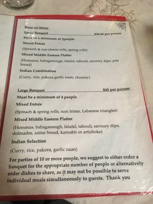 Menu page 5 at Wolf & Lamb Vegan in Nimbin