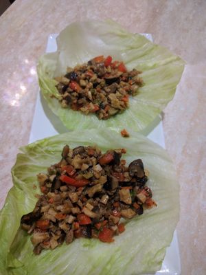 San Choi Bao  at An Lac Vegan in Cabramatta