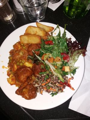 Buffet dish at Govinda's in Darlinghurst