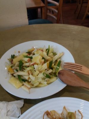 Apple salad at Green Gourmet in Newtown