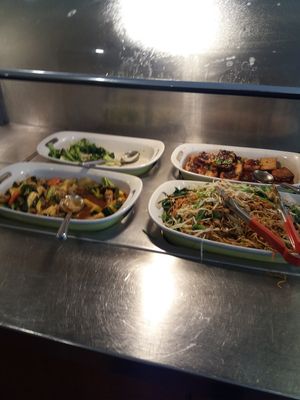 Daily buffet at Green Gourmet in Newtown