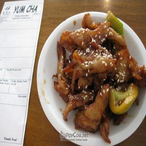 Dim sim at Green Gourmet in Newtown