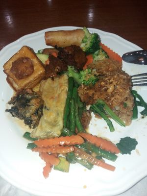 Buffet at Green Gourmet in Newtown