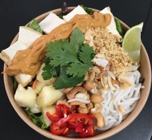 Malay Salad Bowl at Iku Wholefood Kitchen in Glebe
